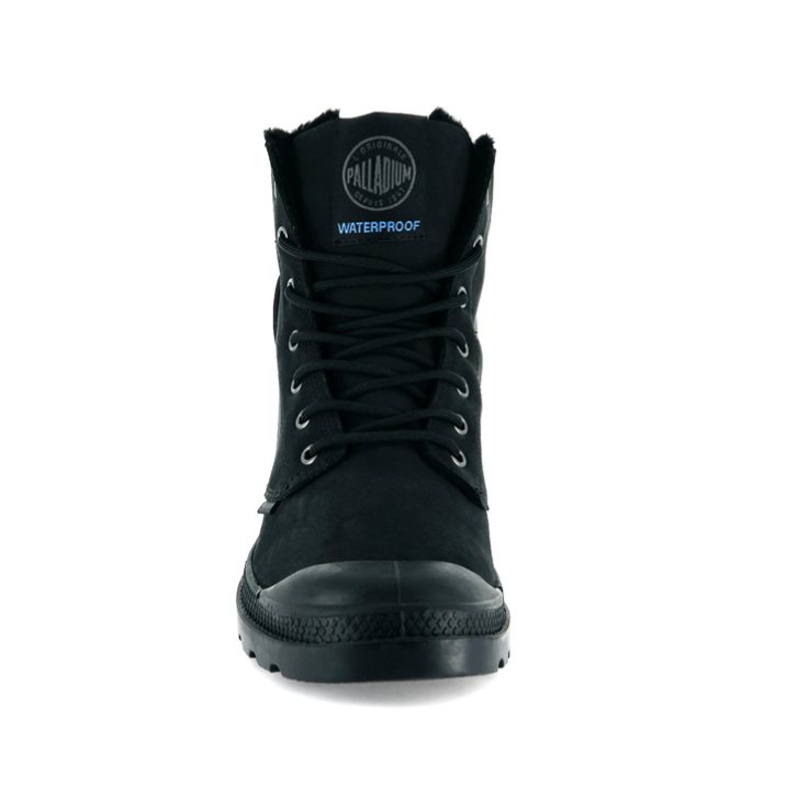 Bottes Palladium Pampa Sport Cuff WPS Femme Noir | FR WAE534Z